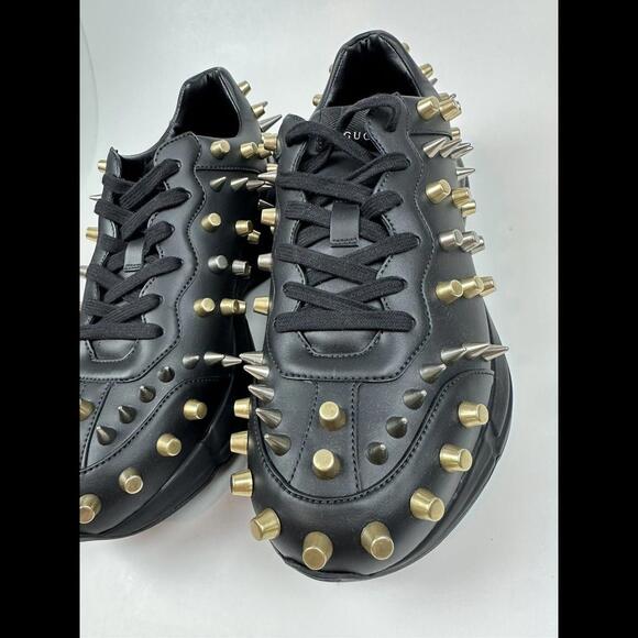 Gucci Studded Rython Sneakers - Picture 4 of 9